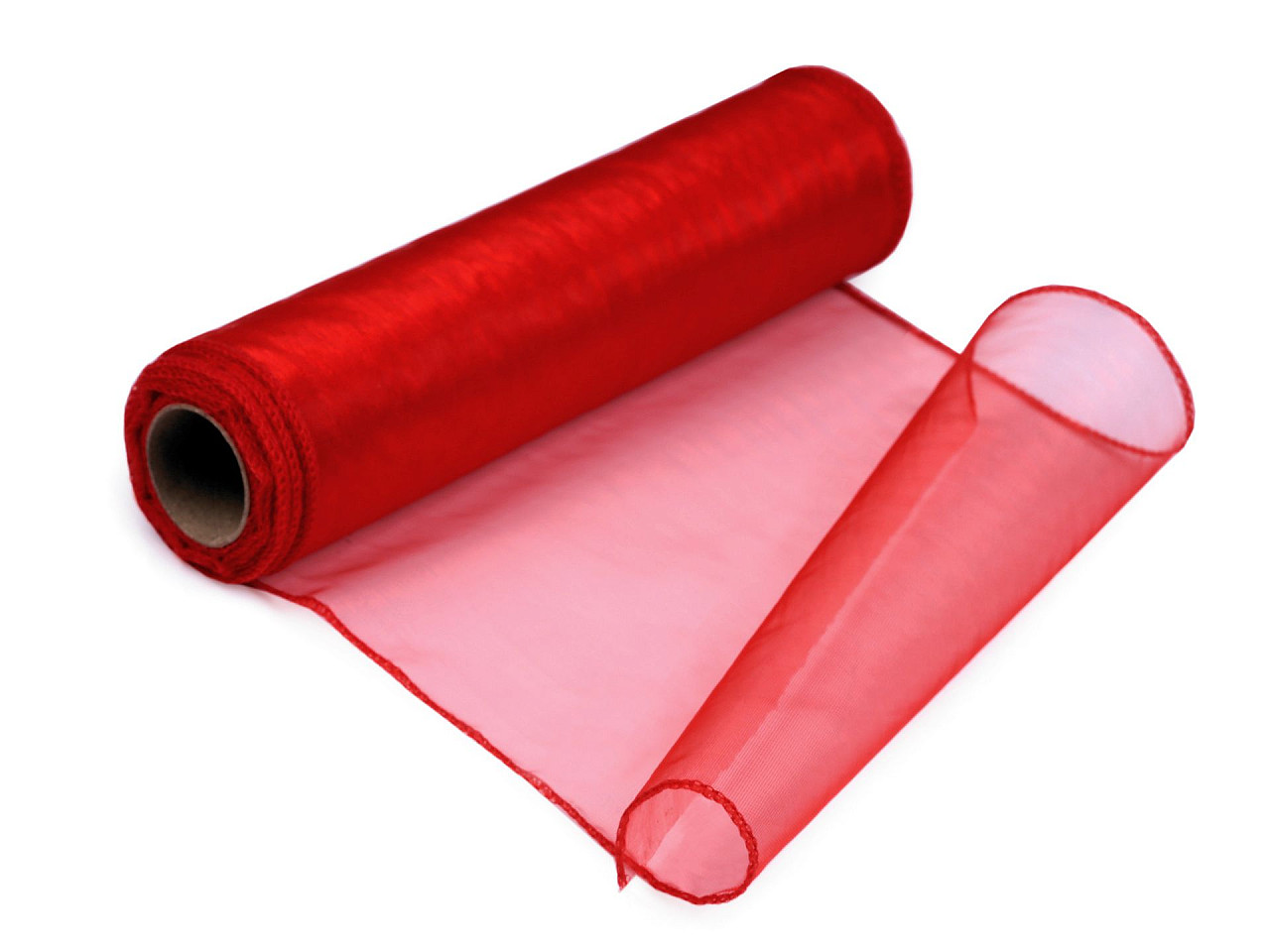 Organza, lățime 21 cm - Violet (9 Metri)