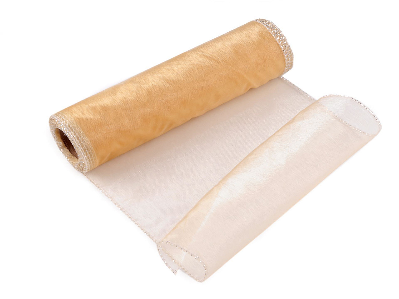 Organza, lățime 21 cm - Violet (9 Metri)