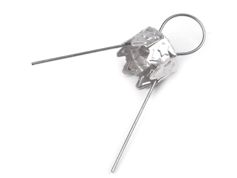 Agățători globuri - Argintiu (100 Bucăți)