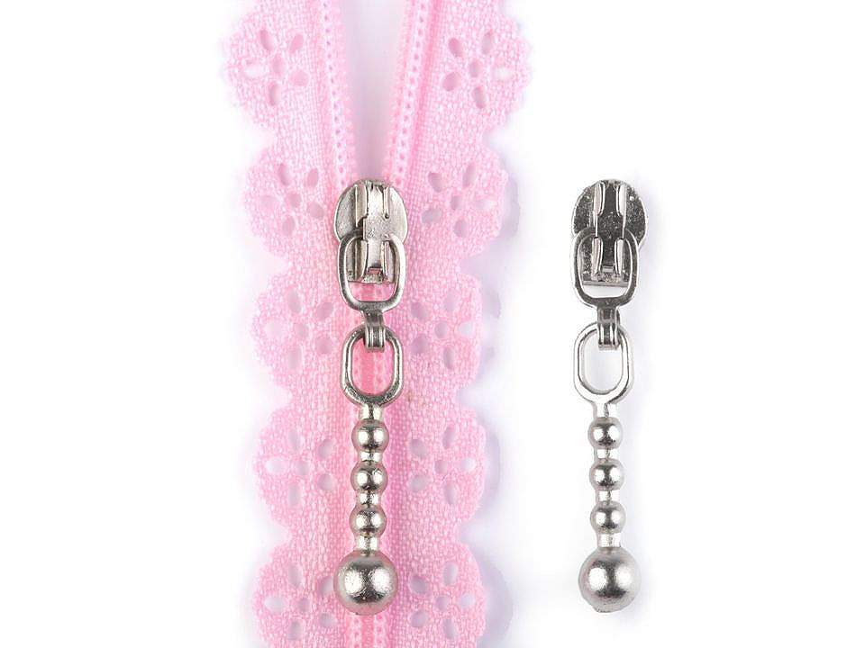 Cursor fermoar spiralat, no 3 - Auriu (10 Bucăți)