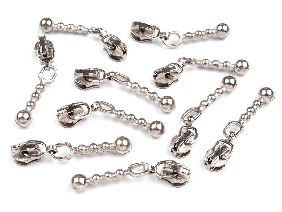 Cursor fermoar spiralat, no 3 - Auriu (10 Bucăți)