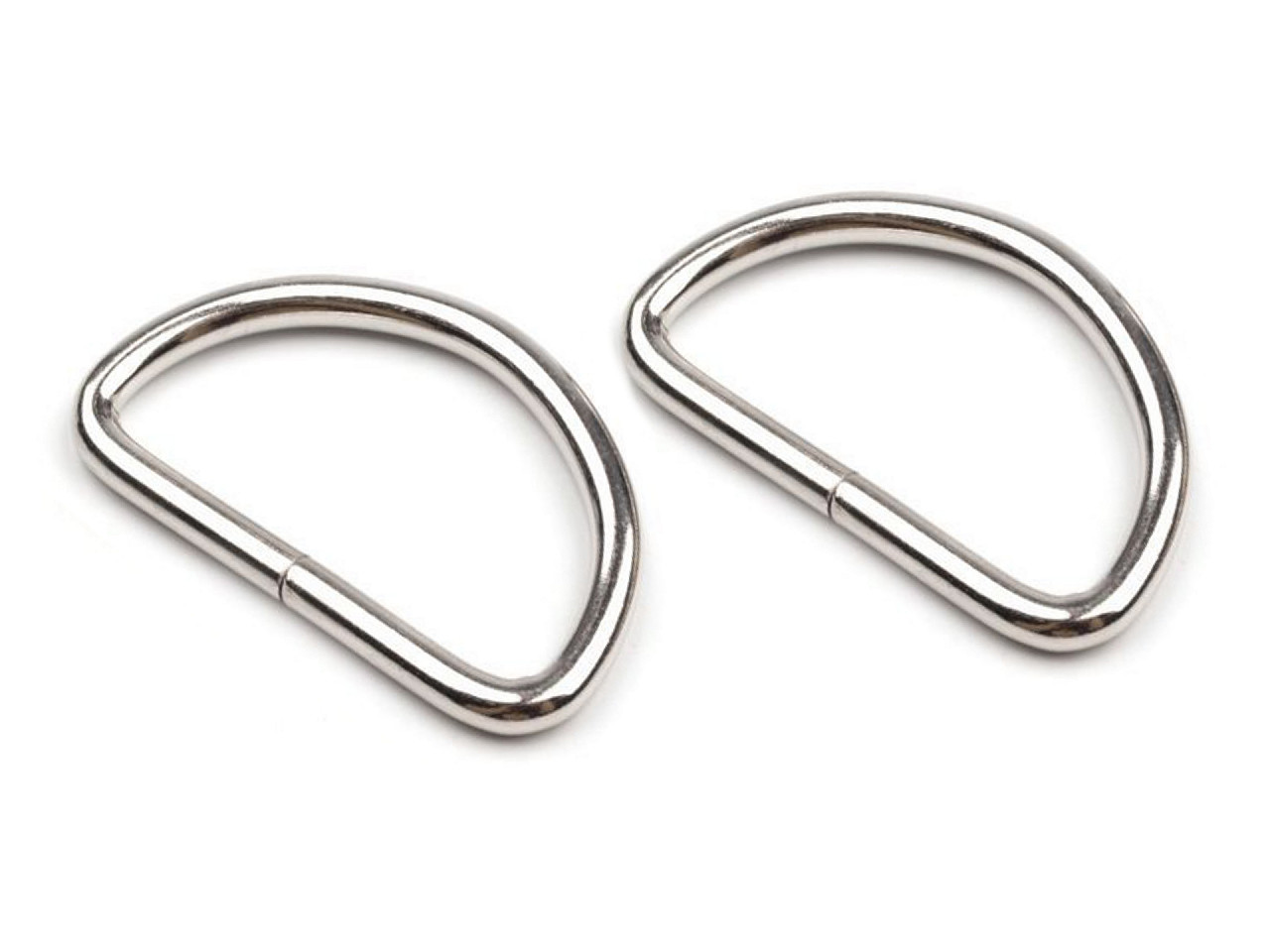 Inel metalic tip d, lățime 32 mm - Alamă antică (10 Bucăți)