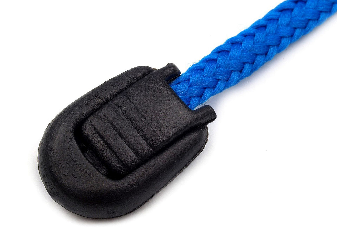 Capăt șnur, 15x19 mm - Negru (100 Bucăți)