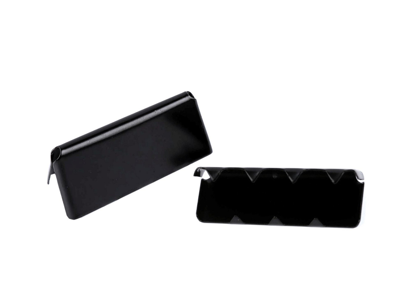 Capăt / terminație  panglică, 25 mm - Auriu rose (10 Bucăți)