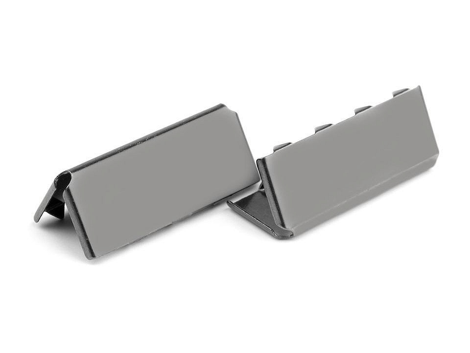 Capăt / terminație  panglică, 25 mm - Auriu rose (10 Bucăți)