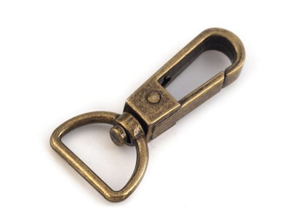 Carabină metalică pivotantă, orificiu 20 mm - Lac negru (1 Bucată)