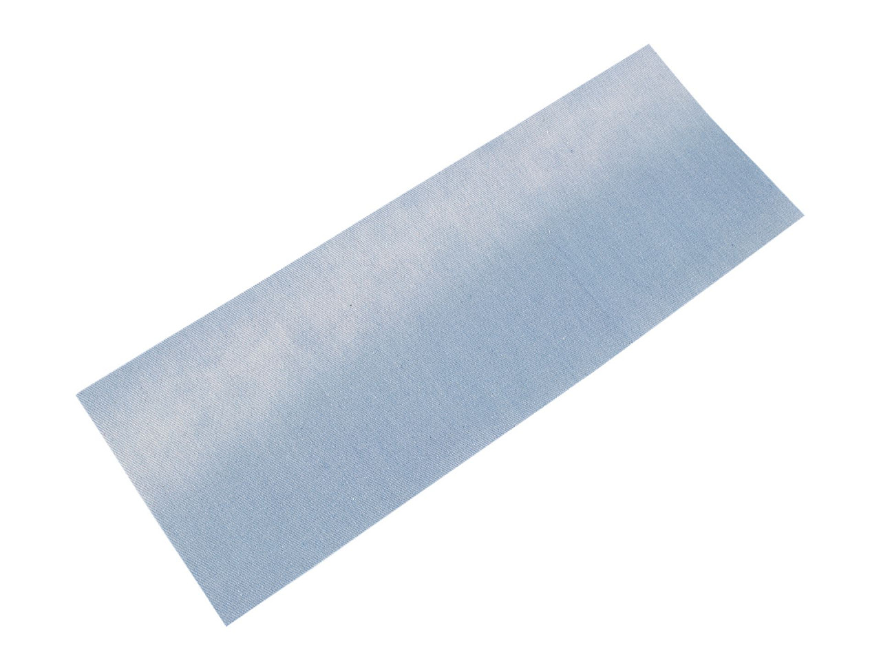 Petice termoadezive jeans, 17x43 cm - Albastru denim (10 Bucăți)