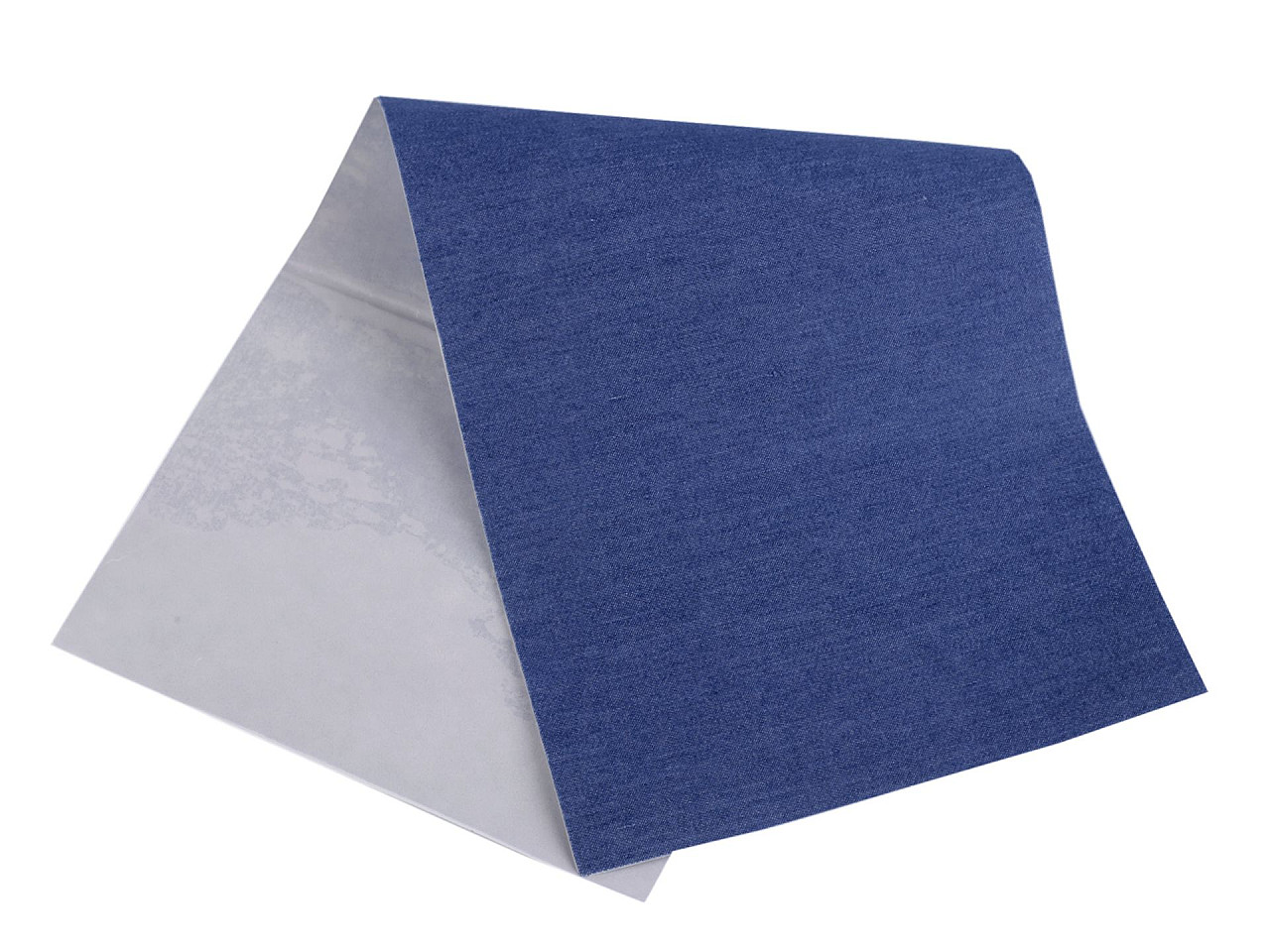 Petice termoadezive jeans, 17x43 cm - Albastru denim (10 Bucăți)