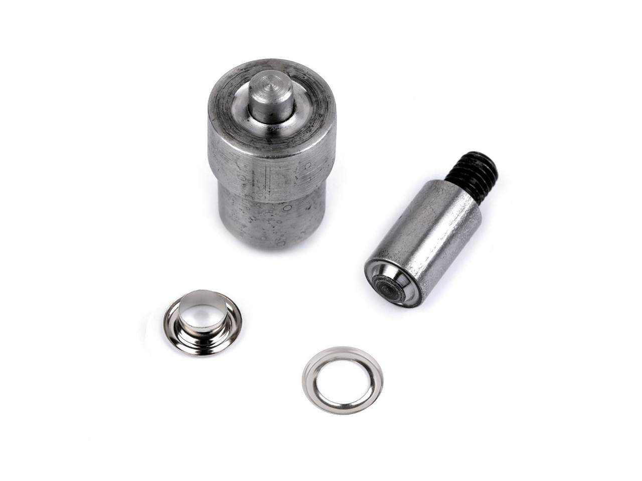 Matriță pentru ocheți, ø8 mm - Nichel (1 Set)