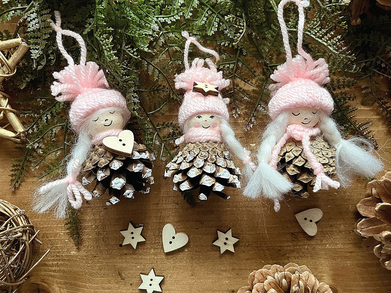 Lână merinos pieptănată, 20 g - Maro coniac (1 Sac)