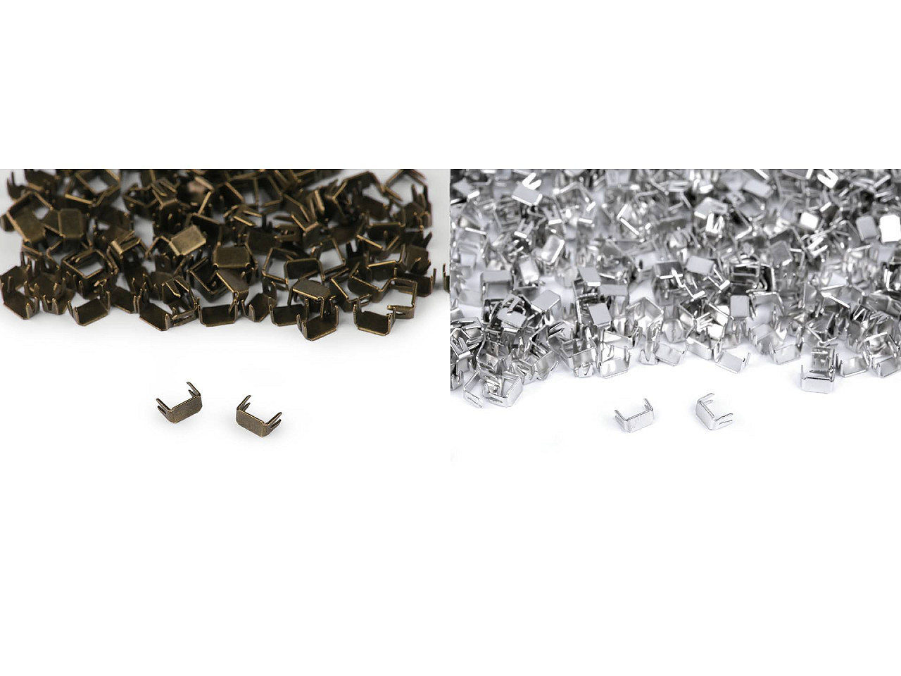 Opritor fermoar no 3 partea inferioară - Nichel (10 Grame)