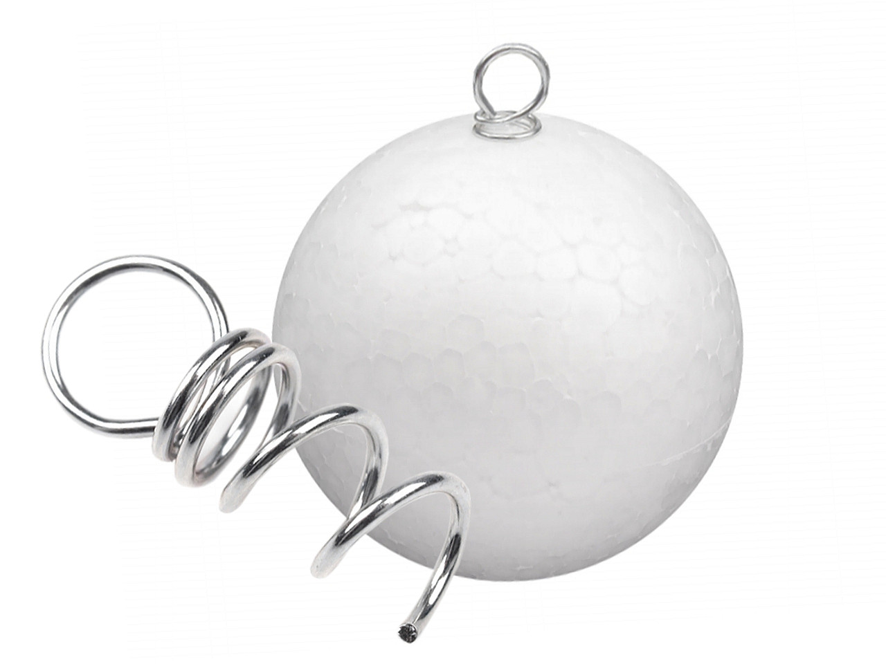 Agățătoare pentru polistiren, 1x3 cm - Auriu (100 Bucăți)