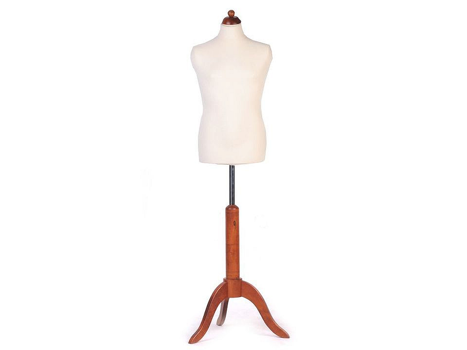 Manechin croitorie / expunere - bărbați, mărimea 48-50; - Off white (1 Bucată)