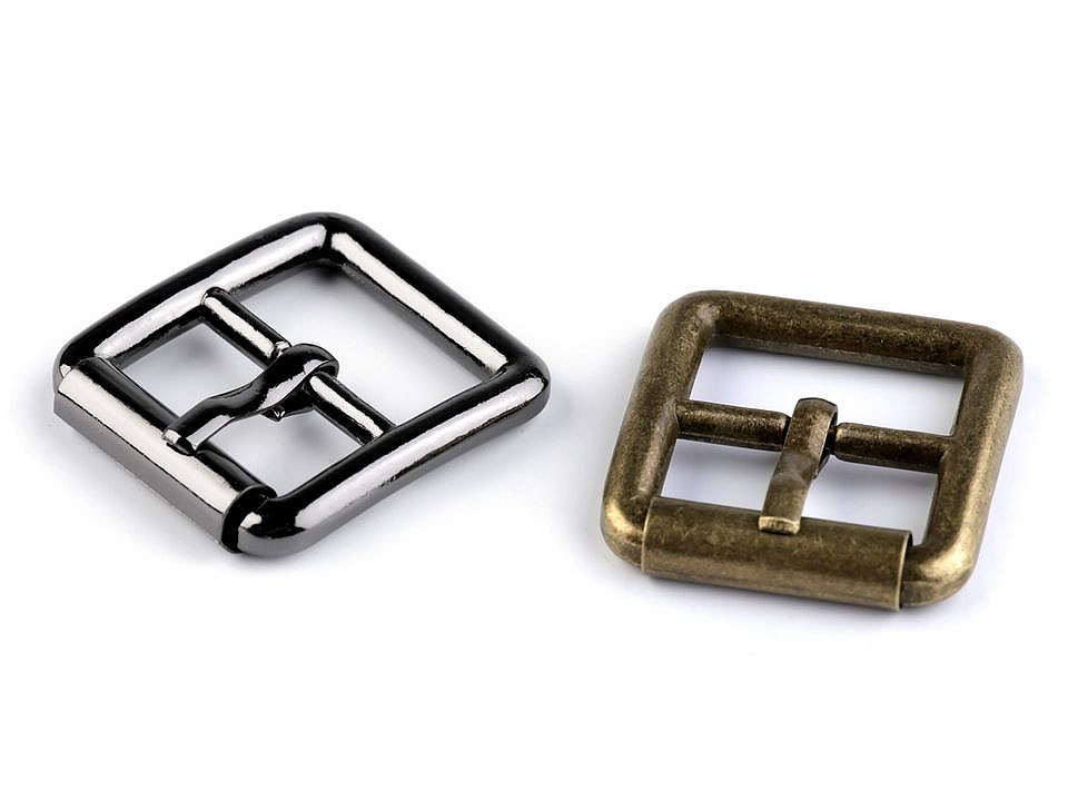 Cataramă cu rolă, 20 mm - Alamă antică (1 Bucată)