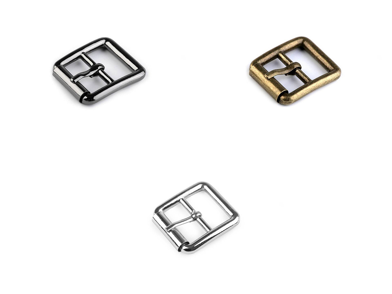 Cataramă cu rolă, 20 mm - Alamă antică (1 Bucată)