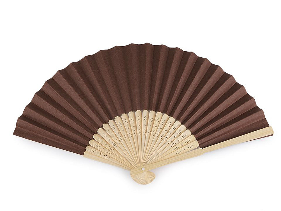 Evantai decorabil, 21x36 cm - Alb (1 Bucată) Evantai decorabil, 21x36 cm - Alb (1 Bucată)