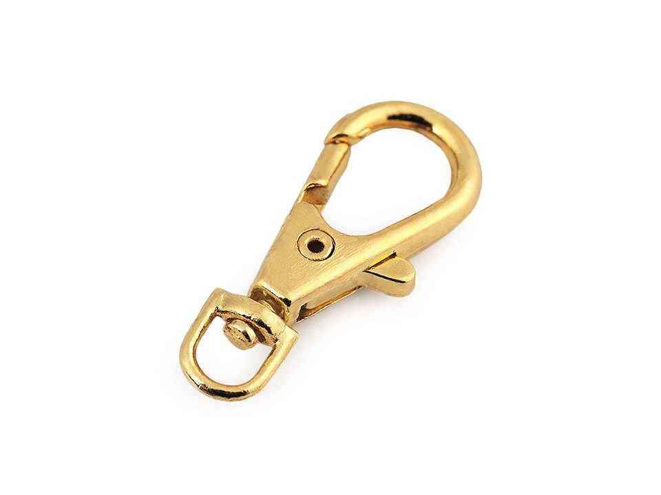 Carabină metalică pivotantă, gaură 4 mm - Lac negru (5 Bucăți)