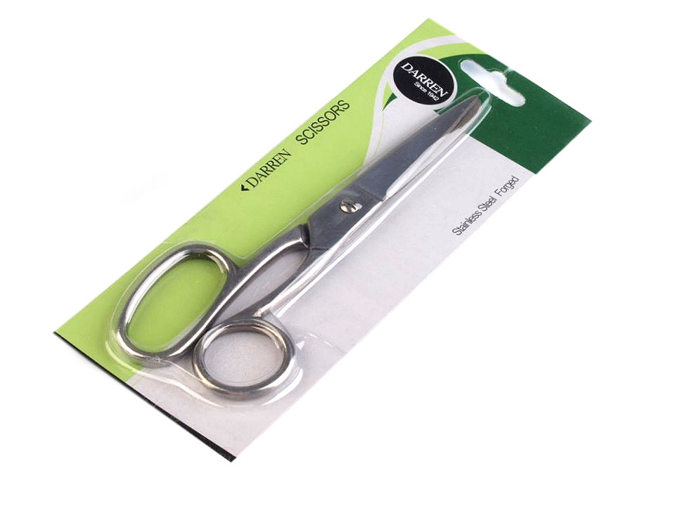 Foarfecă lungime 17,5 cm - Nichel (1 Bucată)