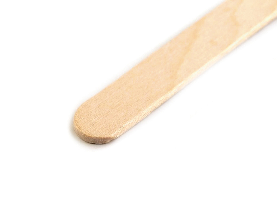 Bețișoare din lemn - Natur (50 Bucăți)