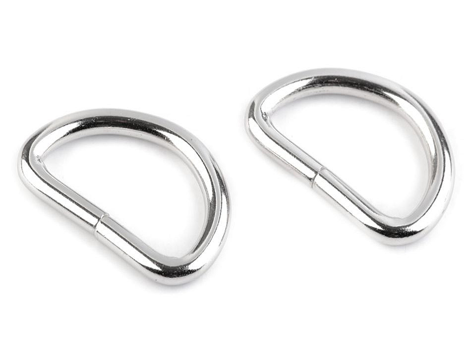Inel metalic tip d, lățime 32 mm - Auriu clasic (50 Bucăți) Inel metalic tip d, lățime 32 mm - Auriu clasic (50 Bucăți)