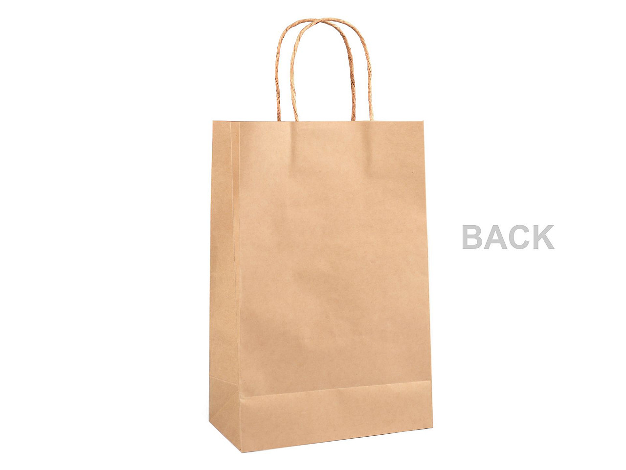 Sacoșă hărtie stoklasa 20x30 cm - Maro natural (25 Bucăți)