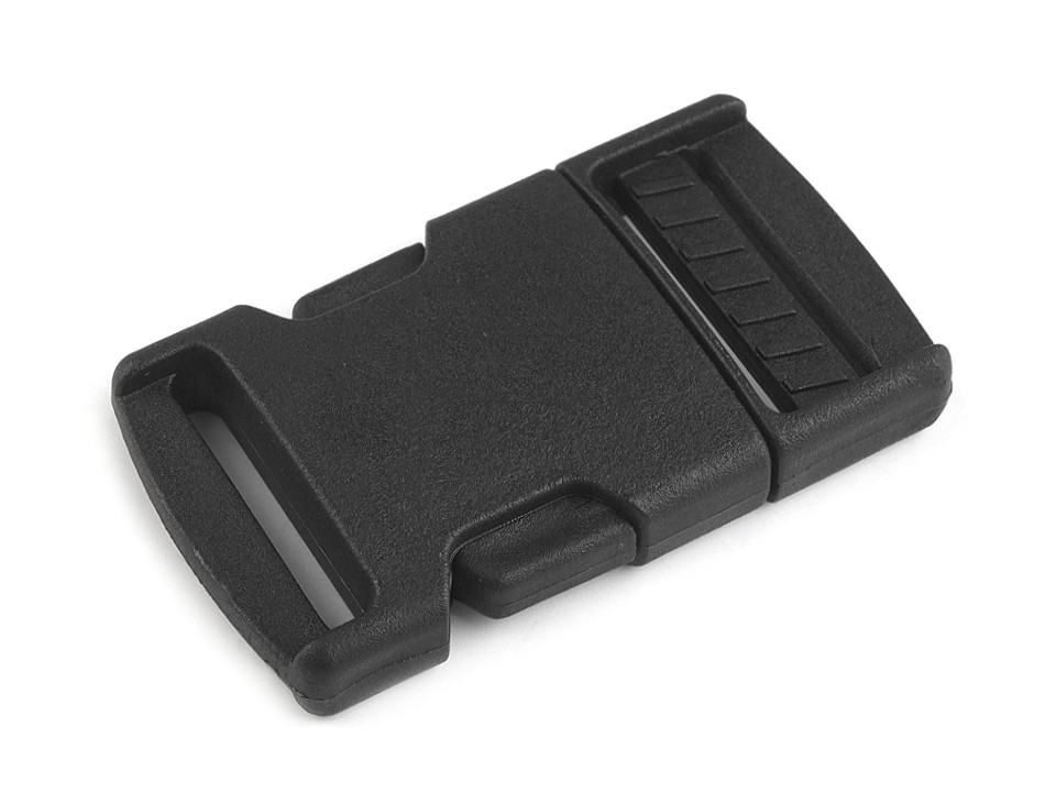 Cataramă trident, lățime 25 mm - Verde închis (5 Perechi)