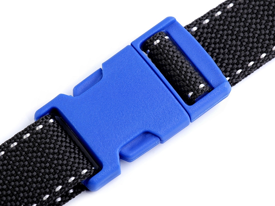 Cataramă trident, lățime 25 mm - Verde închis (5 Perechi)