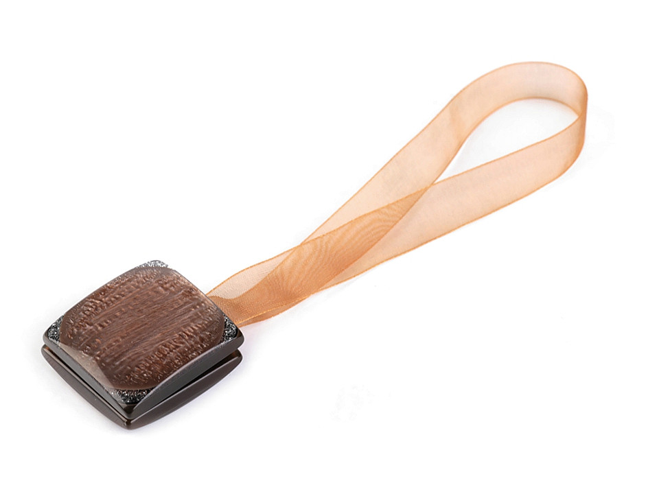 Magneți decorativi pentru perdele și draperii - Crem (1 Bucată)