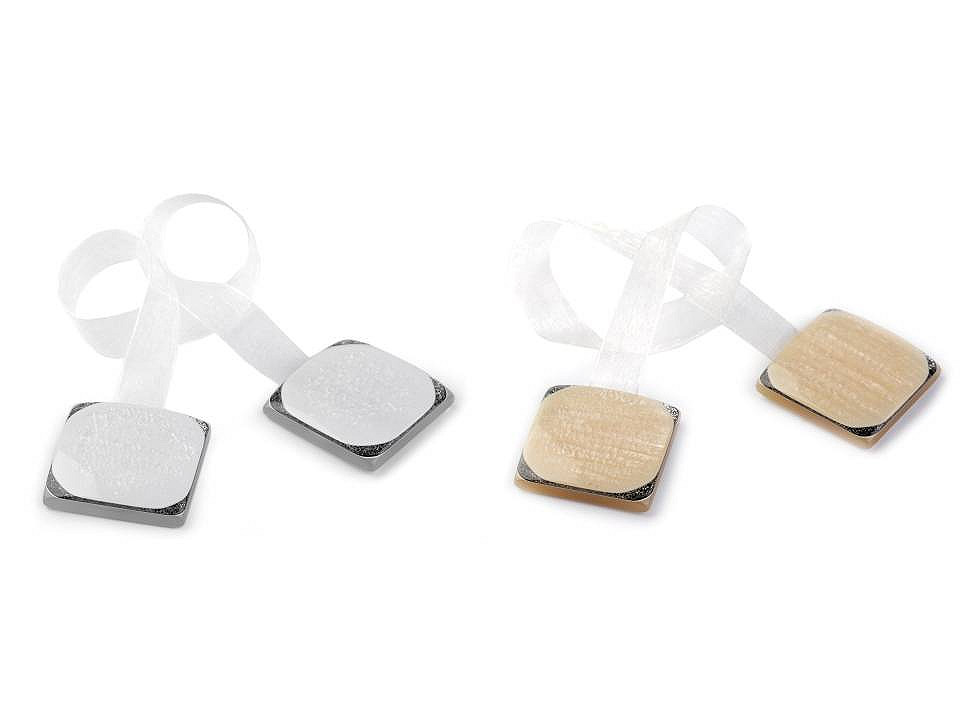 Magneți decorativi pentru perdele și draperii - Crem (1 Bucată)