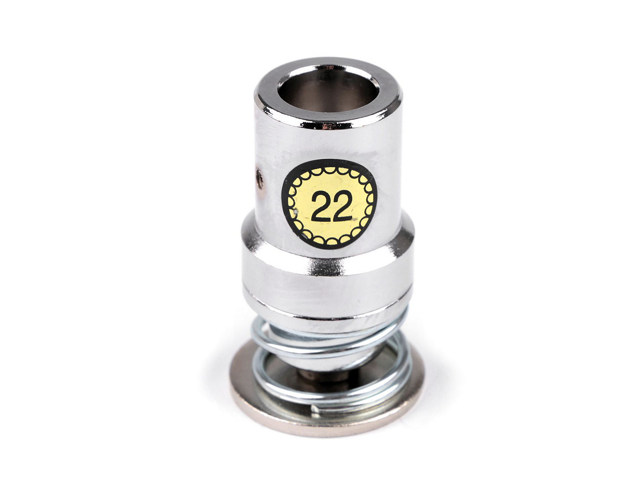 Matriță pentru îmbrăcat nasturi bombați, 16", 22" - Nichel (1 Set)