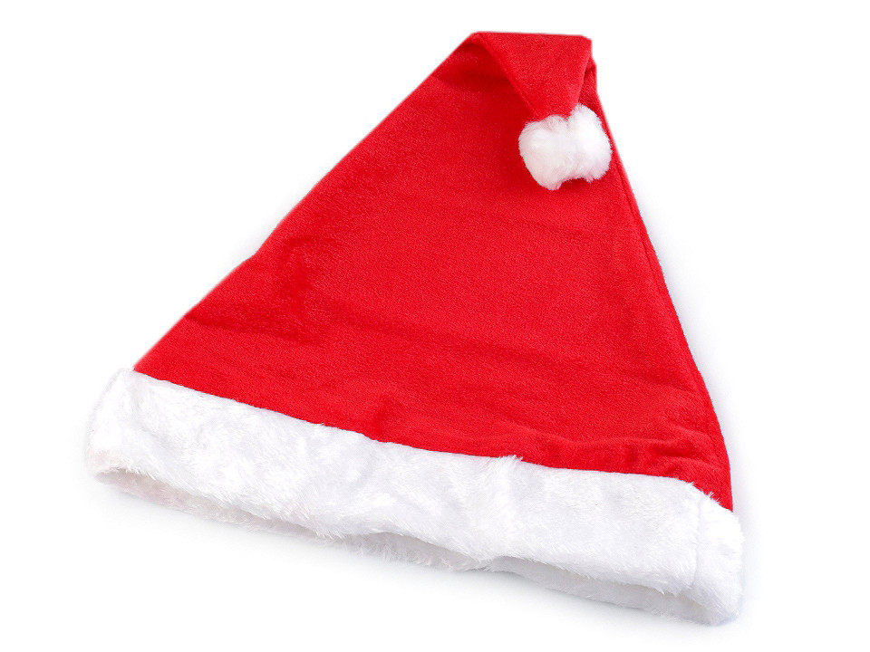 Căciulă moș crăciun - Roșu (1 Bucată)