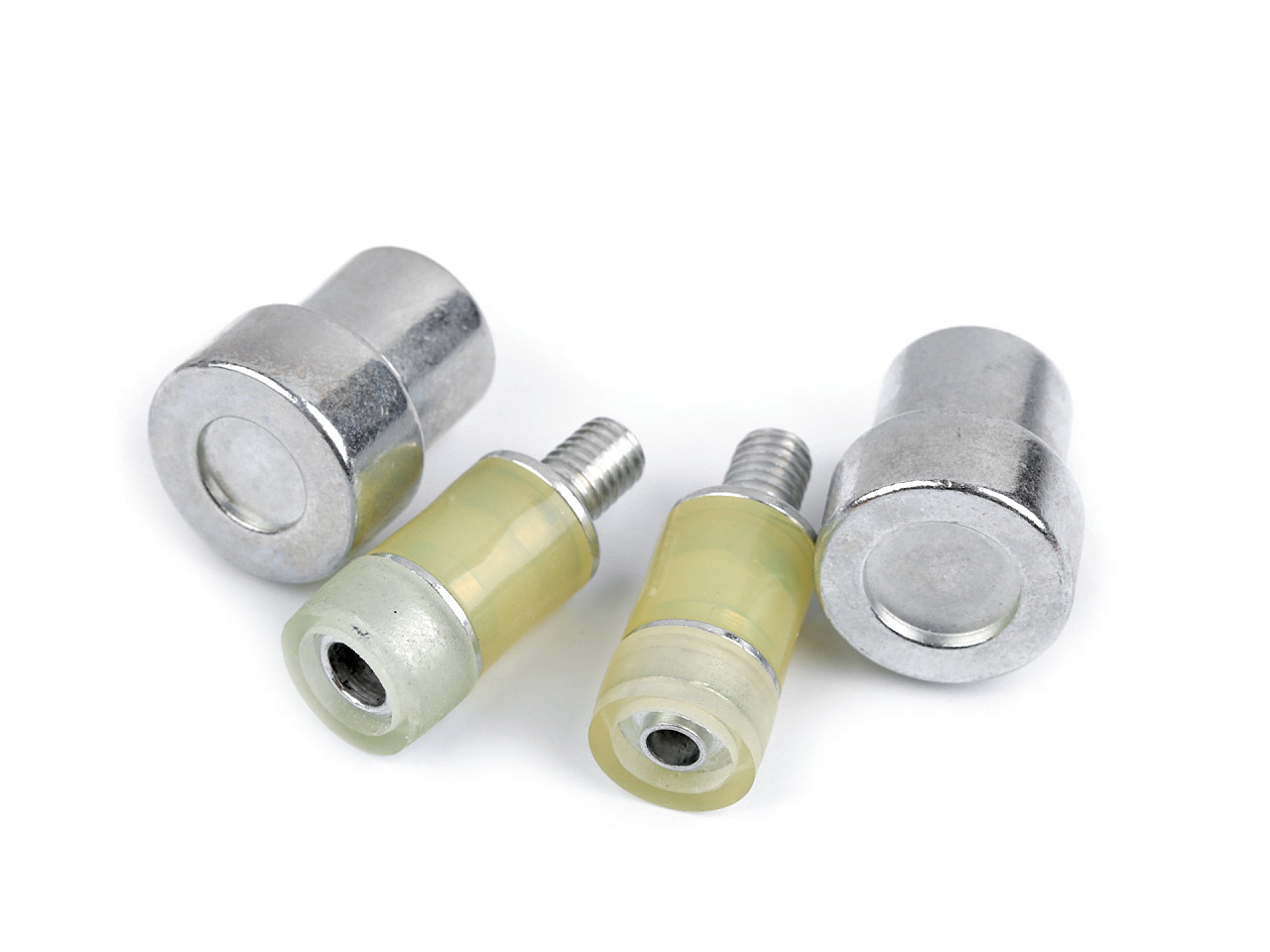 Matriță pentru capse plastic, mărimea 16", 18", 20", 22" - Nichel (1 Set)