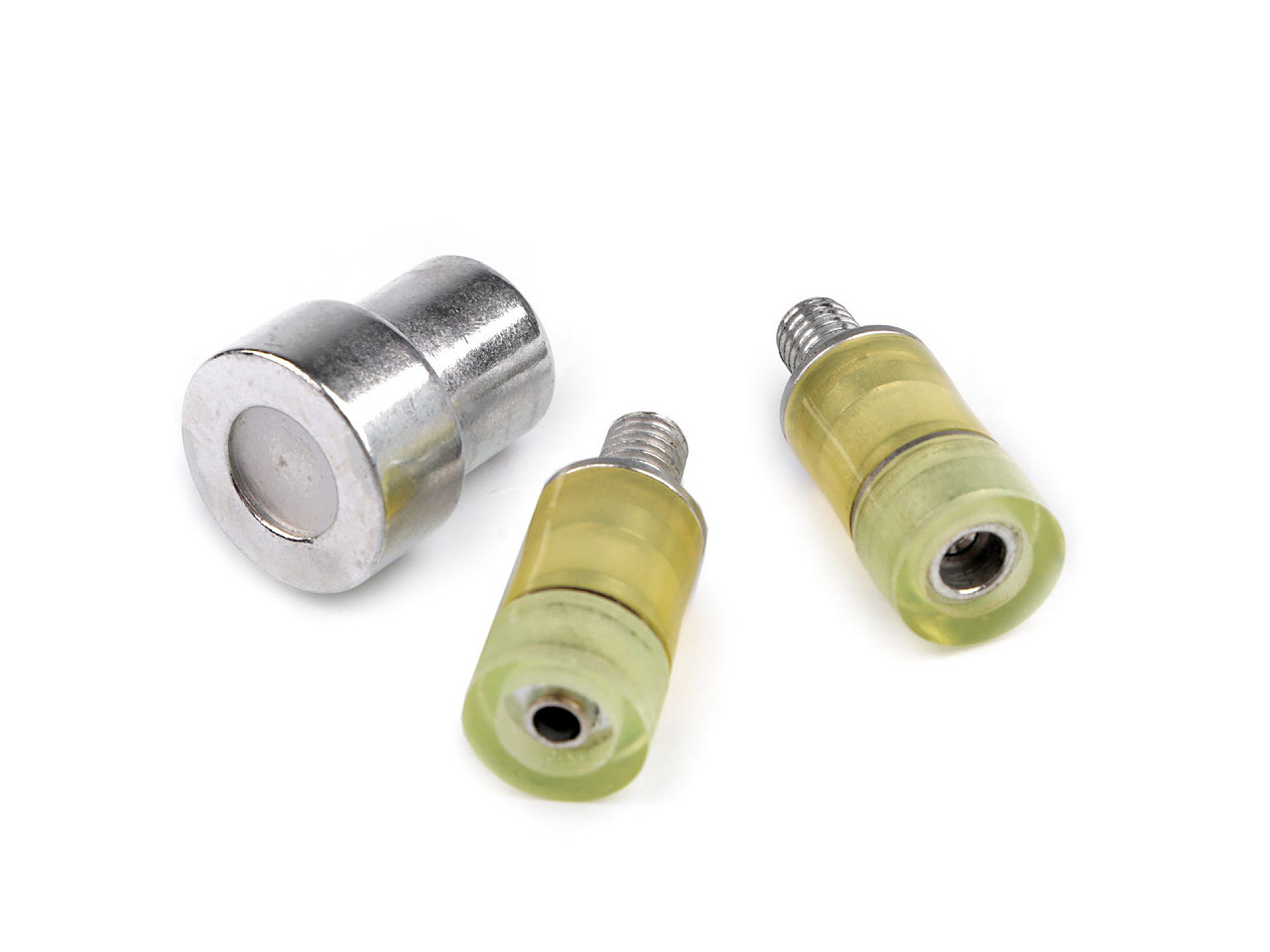 Matriță pentru capse plastic, mărimea 16", 18", 20", 22" - Nichel (1 Set)