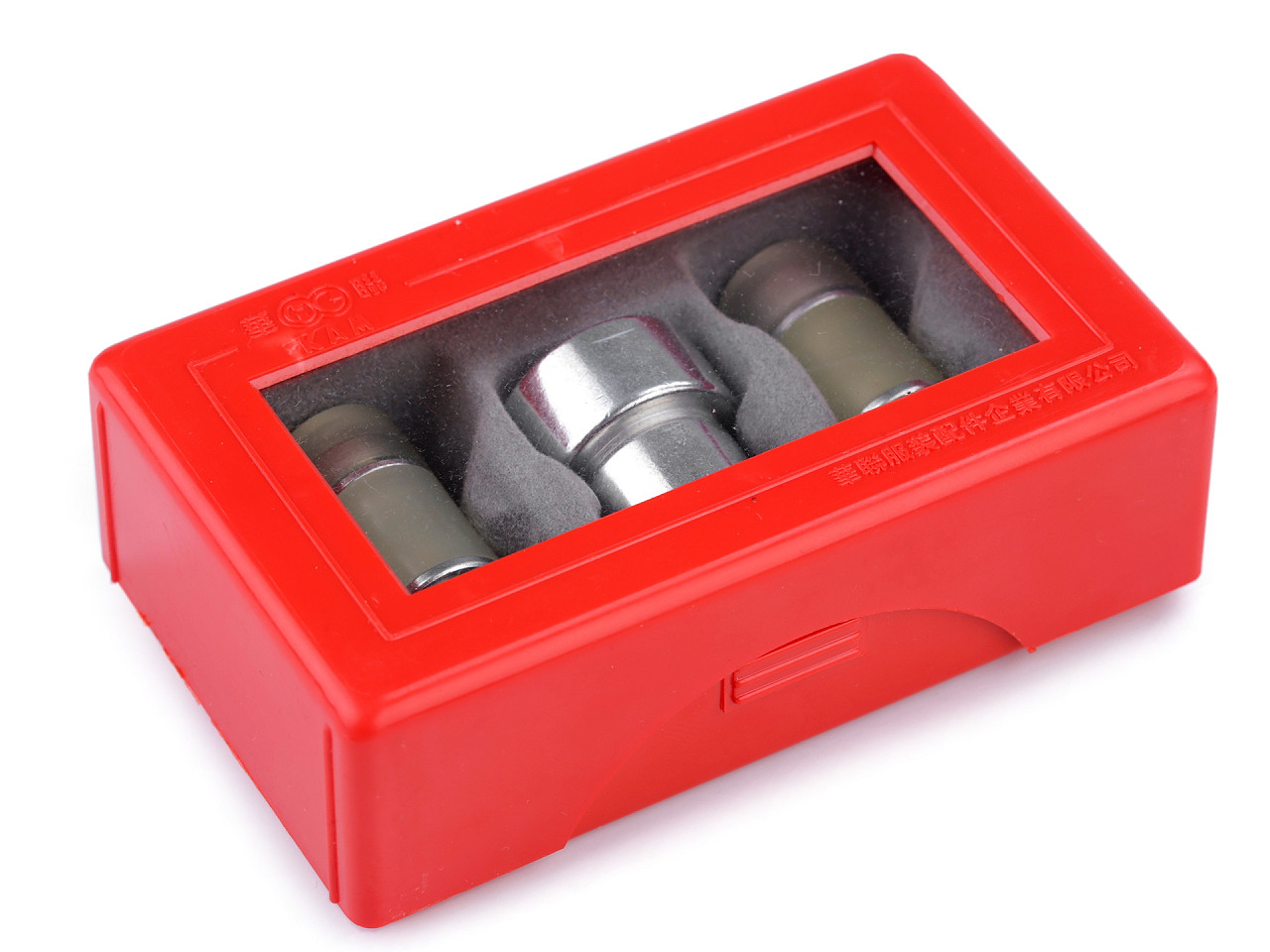 Matriță pentru capse plastic, mărimea 16", 18", 20", 22" - Nichel (1 Set)