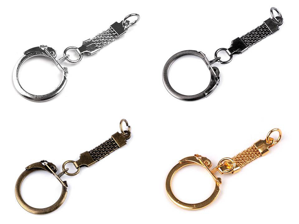 Bază breloc - Nichel negru (200 Bucăți)