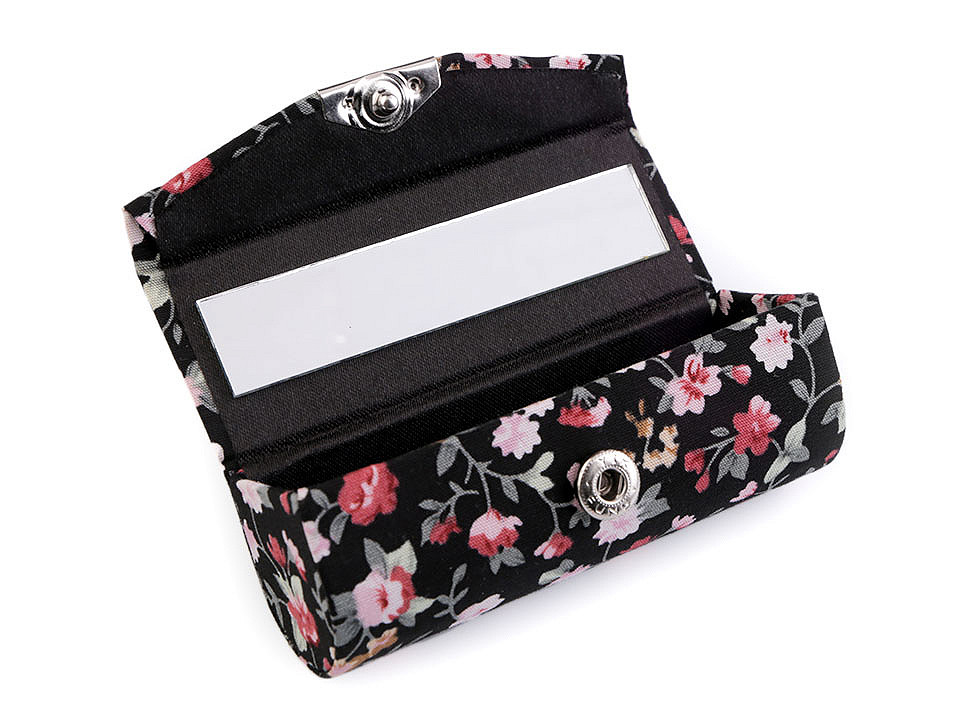 Etui pentru ruj cu oglindă - Verde mentol (1 Bucată)