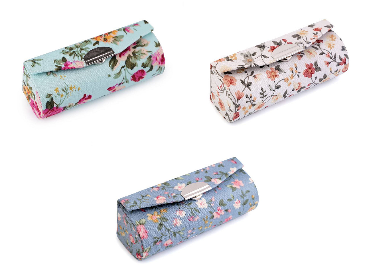 Etui pentru ruj cu oglindă - Verde mentol (1 Bucată)