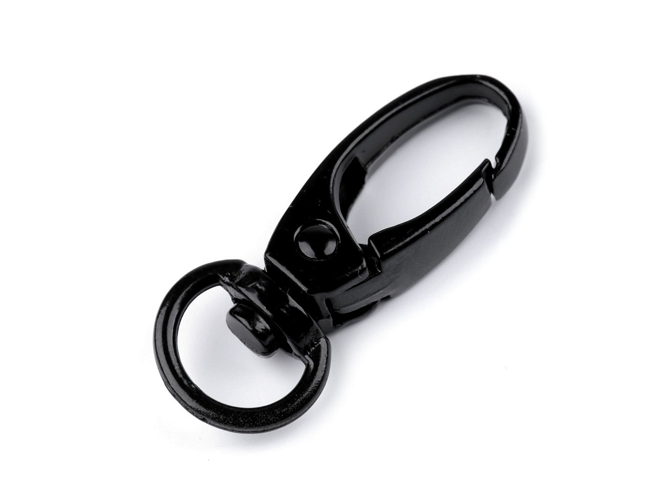 Carabină metalică pivotantă, gaură 10 mm - Auriu rose (2 Bucăți)