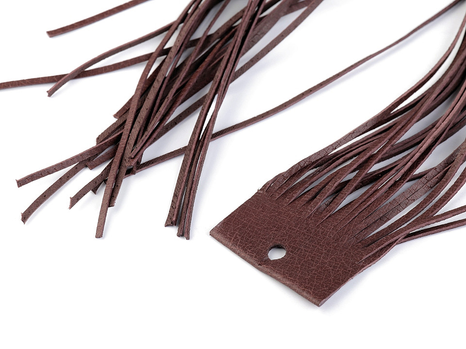 Șnur din piele naturală, lățime 2 mm, lungime 95 cm - Maro deschis (20 Bucăți)