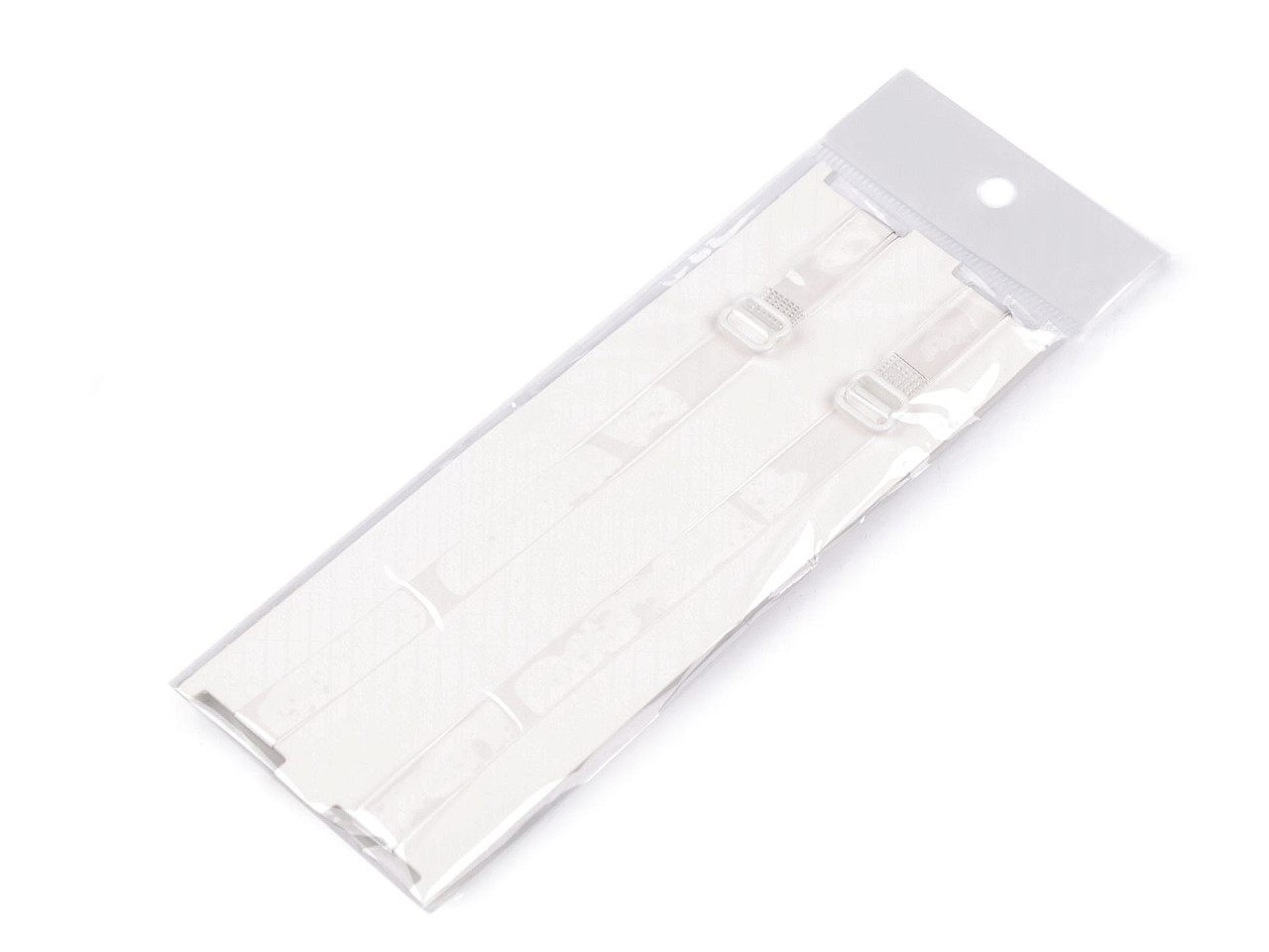 Bretele sutien transparente, 10 mm, 15 mm - Transparent (1 Pereche)