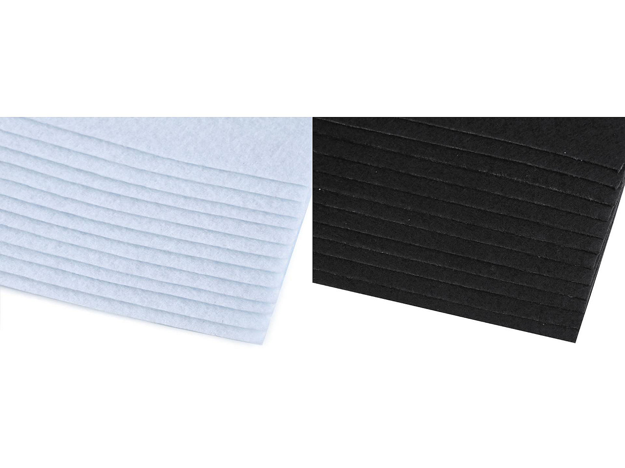 Coli fetru, 30x30 cm - Mix (12 Bucăți)