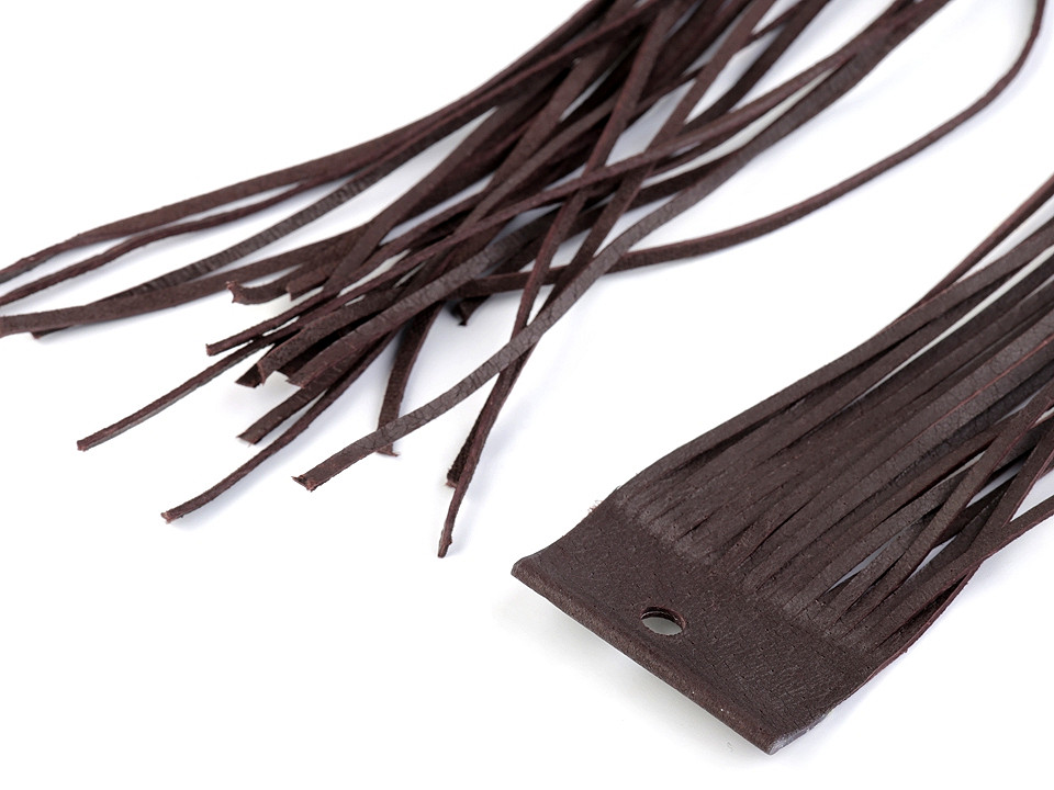 Șnur din piele naturală, lățime 2 mm, lungime 120 cm - Negru (20 Bucăți)