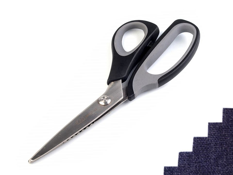 Foarfecă festonat zig zag, kai japonia - Negru (1 Bucată)