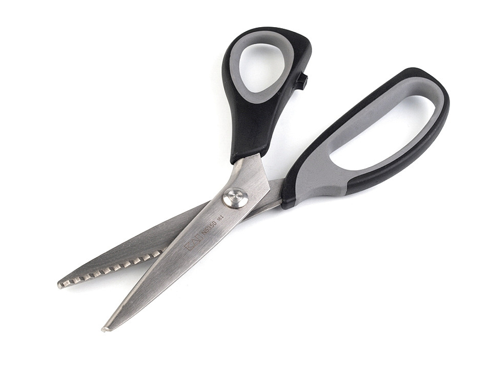 Foarfecă festonat zig zag, kai japonia - Negru (1 Bucată)