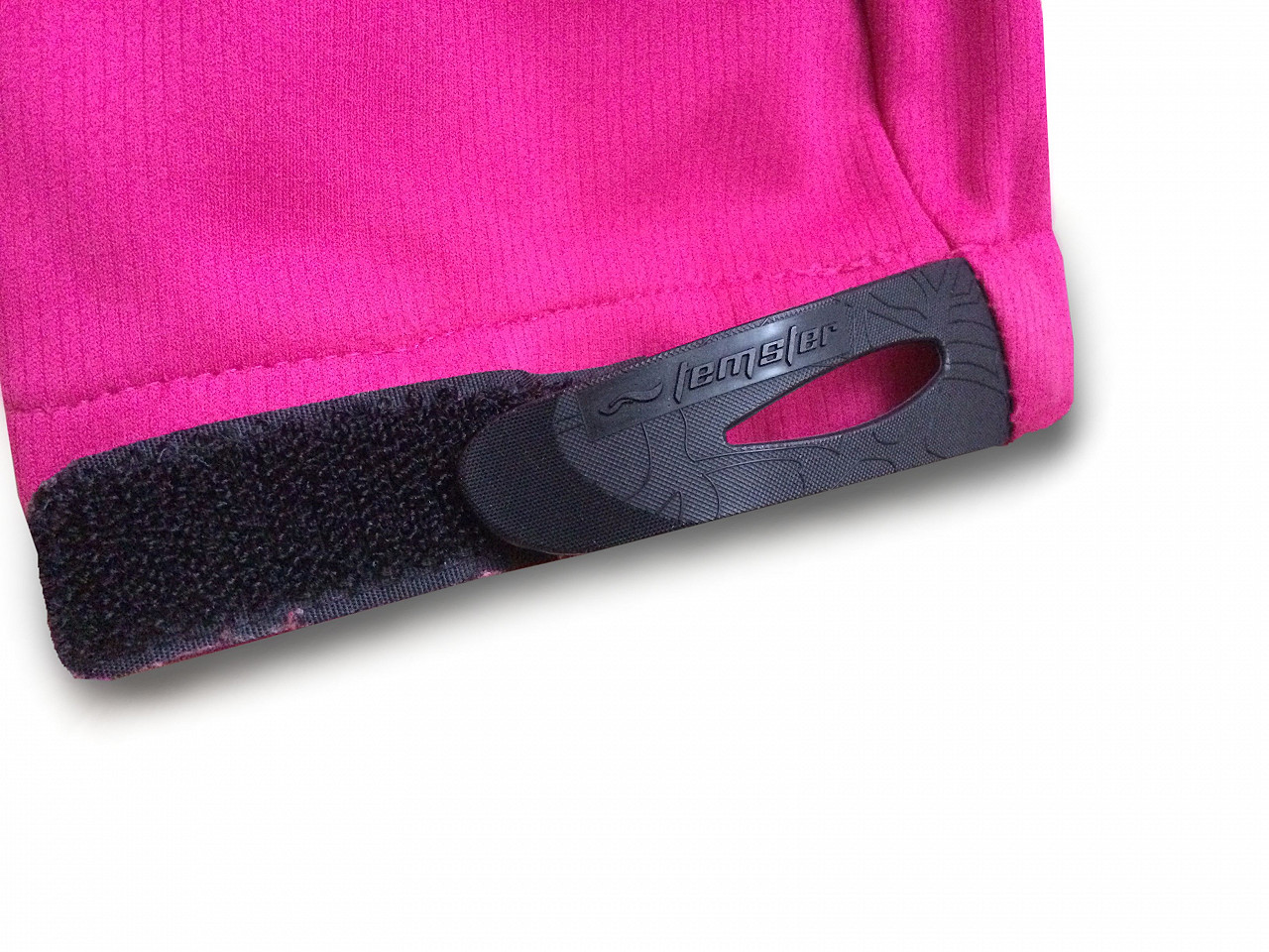 Ajustor manșetă velcro, 3x8,9 cm - Negru (50 Perechi)