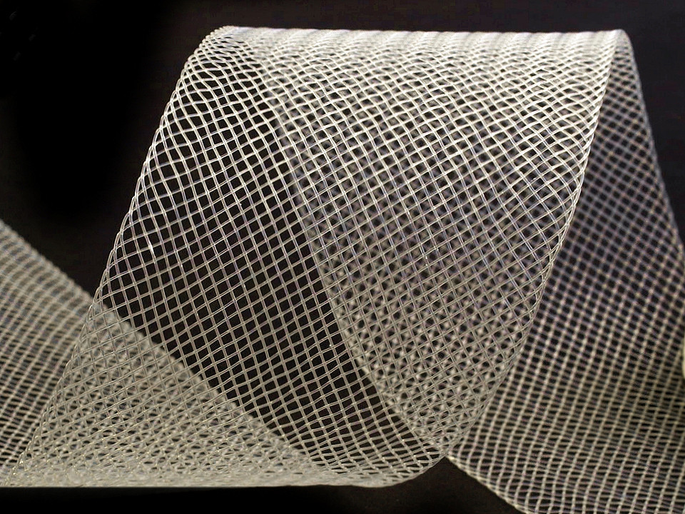 Rijelină rigidă, lățime 5 cm - Crem foarte deschis (41 Metri)