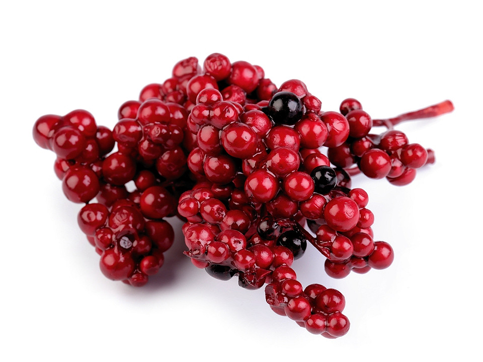 Scorușe decor - Roșu carmin (10 Buchete)