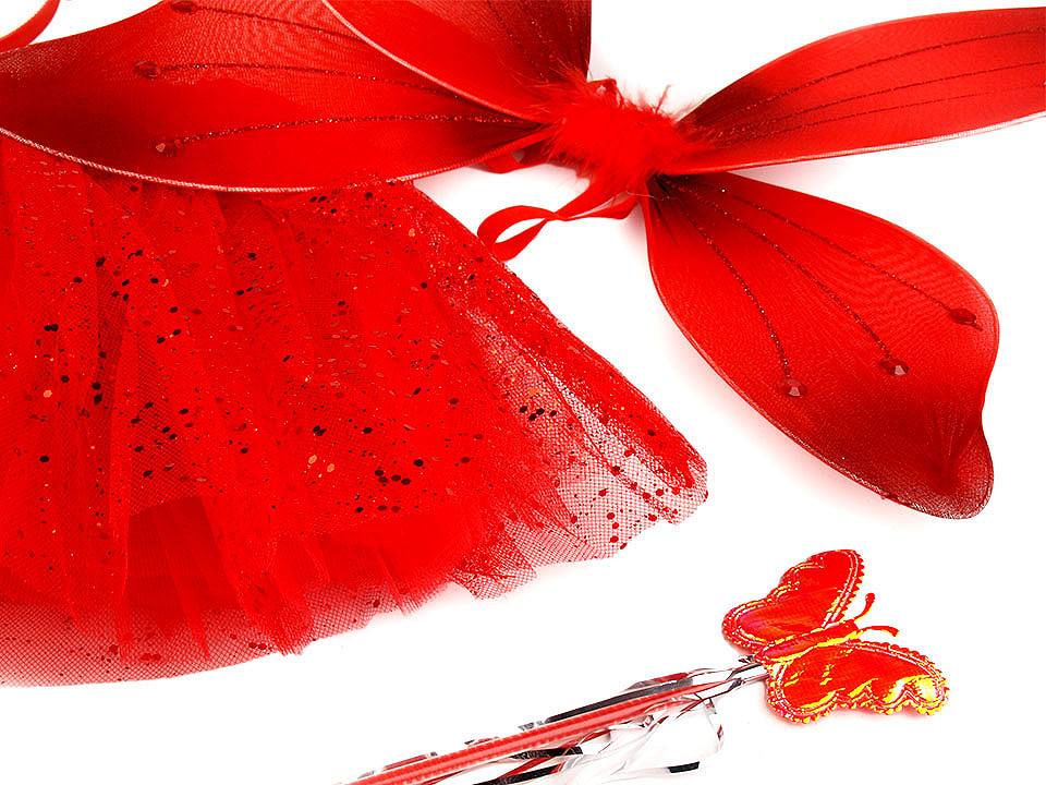 Costum zână fluture - Roz deschis (1 Set)