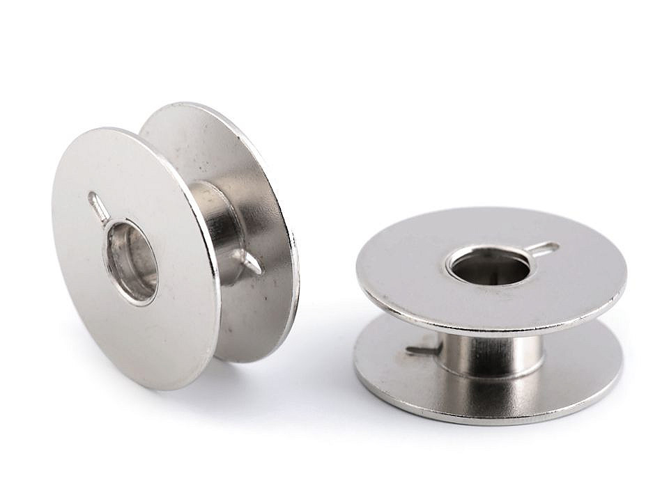 Bobine metalice pentru masină de cusut veritas - Nichel (2 Bucăți)