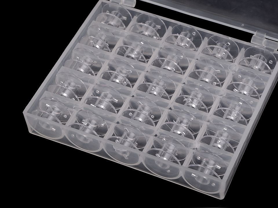 Cutie pentru bobine - Transparent (1 Cutie)